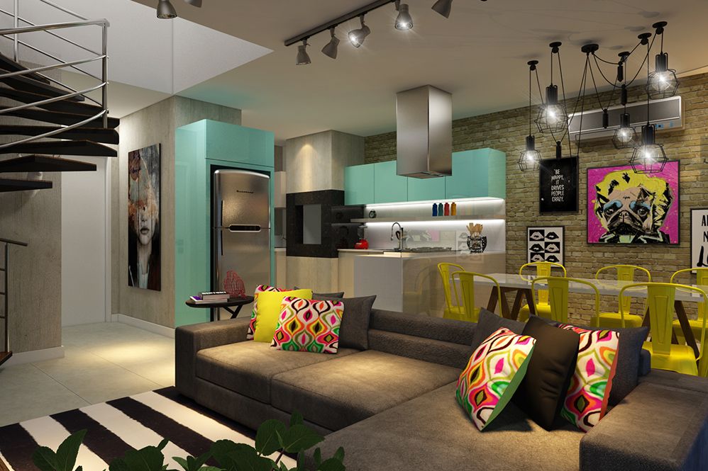 LIVING / COZINHA