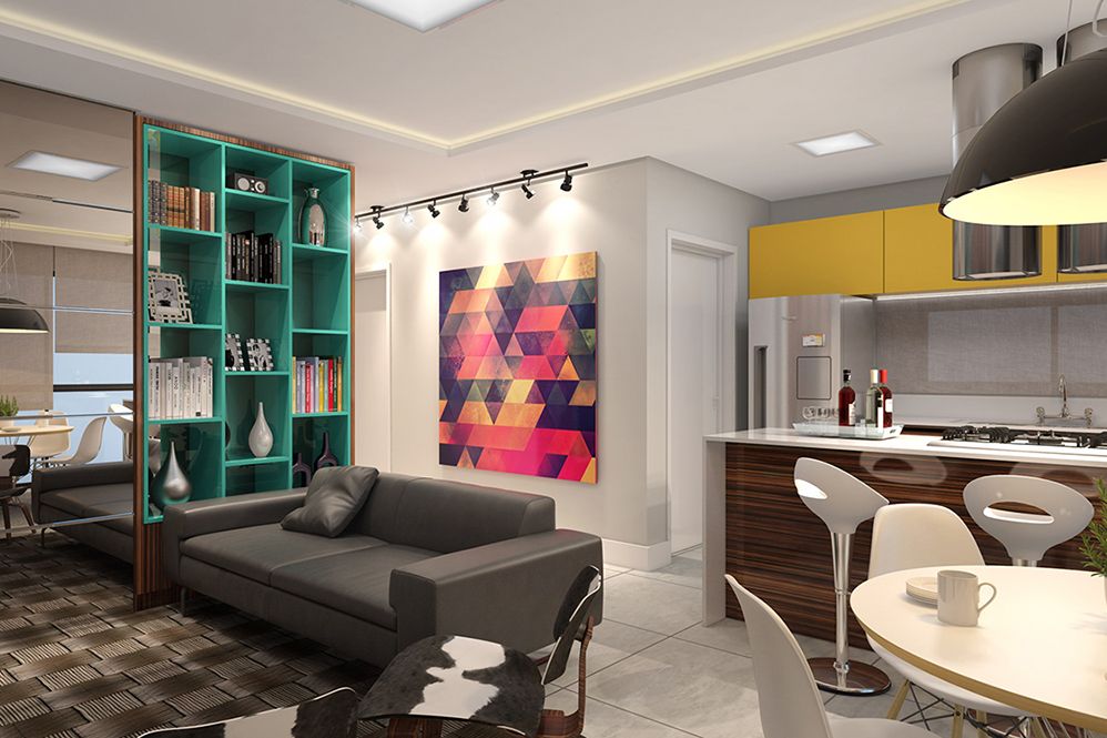 LIVING / COZINHA
