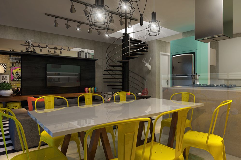 LIVING / COZINHA  / ACESSO SUPERIOR