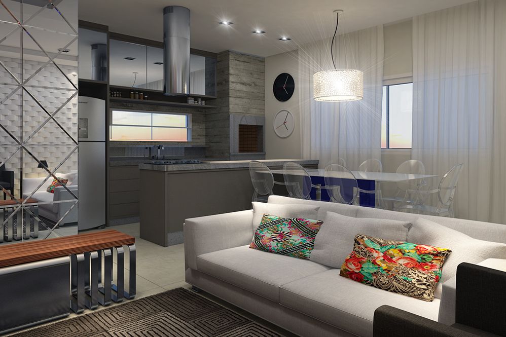 LIVING / COZINHA