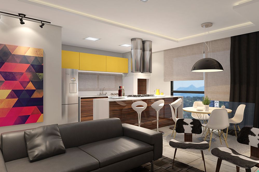 LIVING / COZINHA